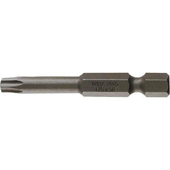 Wiha - T7 Power Bit - 1/4" Drive, 2" OAL - Eagle Tool & Supply