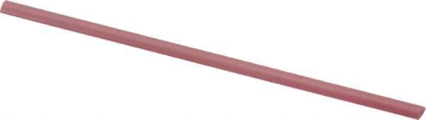 Value Collection - Half Round, Synthetic Ruby, Midget Finishing Stick - 100mm Long x 4mm Wide x 2mm Thick, Fine Grade - Eagle Tool & Supply