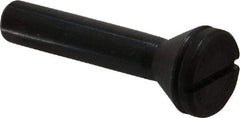 Value Collection - 1/4" Hole, Screw Lock Wheel Mandrel - 2" OAL, 1/4" Max Wheel Width, 3/8" Shank Diam - Eagle Tool & Supply