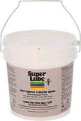 Synco Chemical - 5 Lb Pail Synthetic Lubricant w/PTFE General Purpose Grease - Translucent White, Food Grade, 450°F Max Temp, NLGIG 0, - Eagle Tool & Supply