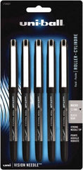 Uni-Ball - Roller Ball 0.5mm Stick Pen - Black - Eagle Tool & Supply