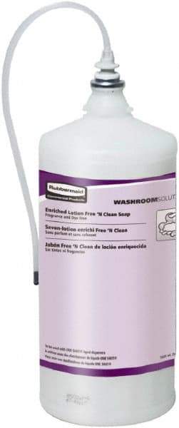 Rubbermaid - 1,600 mL Dispenser Refill Lotion Hand Cleaner - White, Fragrance Free Scent - Eagle Tool & Supply
