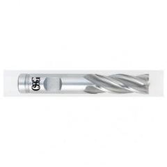 7/16 Dia. x 2-11/16 Overall Length 4-Flute Square End HSSE SE End Mill-Round Shank-Center Cutting-Uncoated - Eagle Tool & Supply