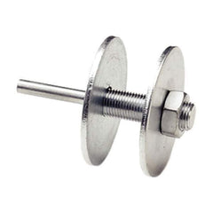 WALTER Surface Technologies - Wheel Mandrel - 1" Max Wheel Width, 1/4" Shank Diam - Eagle Tool & Supply