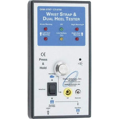 PRO-SAFE - Anti-Static Monitors & Testers Type: Wrist Strap Tester Power Source: Plug-In - Eagle Tool & Supply