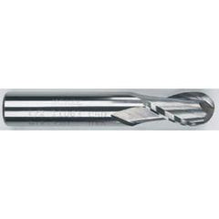 10mm Dia. - 70mm OAL - Solid CBD - TiAlN - Ball Nose SE EM - 2 FL - Eagle Tool & Supply