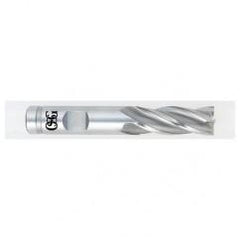 14.0mm Dia. x 3-3/8 Overall Length 4-Flute Square End HSS-CO SE End Mill-Round Shank-Non-Center Cutting-Uncoated - Eagle Tool & Supply