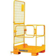 Wesco Industrial Products - 600 Lb Capacity Forklift Work Platform - Eagle Tool & Supply