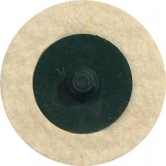 WALTER Surface Technologies - 3" Diam, Unmounted Buffing Wheel - Quick Change Felt Disc - Eagle Tool & Supply