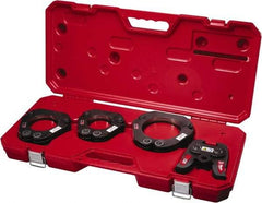 Milwaukee Tool - 2-1/2 to 4 Inch Pipe Capacity, 2-1/2 to 4 Inch Jaw Range, Press Ring Kit - Eagle Tool & Supply
