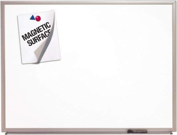 Ability One - 2" High x 53" Wide Erasable Melamine Marker Boards - Melamine, 77" Deep - Eagle Tool & Supply