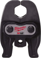 Milwaukee Tool - 1 to 1-1/4 Inch Jaw Range, Presser Replacement Jaw - For Use with M12 FORCE LOGIC Press Tool - Eagle Tool & Supply