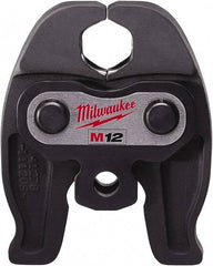 Milwaukee Tool - 3/4 to 1-1/4 Inch Jaw Range, Presser Replacement Jaw - For Use with M12 FORCE LOGIC Press Tool - Eagle Tool & Supply
