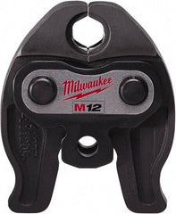 Milwaukee Tool - 1/2 to 1-1/4 Inch Jaw Range, Presser Replacement Jaw - For Use with M12 FORCE LOGIC Press Tool - Eagle Tool & Supply