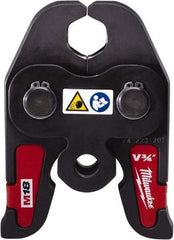 Milwaukee Tool - 3/4 to 2 Inch Jaw Range, Presser Replacement Jaw - For Use with M18 FORCE LOGIC Press Tool - Eagle Tool & Supply