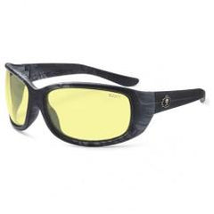 ERDA-TY YELLOW LENS SAFETY GLASSES - Eagle Tool & Supply