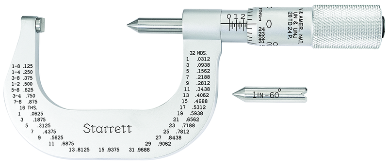 585EP SCRW THREAD MICROMETE - Eagle Tool & Supply