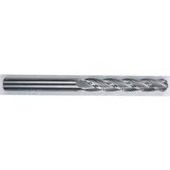 5/16" Dia. - 4" OAL - Solid CBD - TiAlN - Ball Nose SE EM - 4 FL - Eagle Tool & Supply