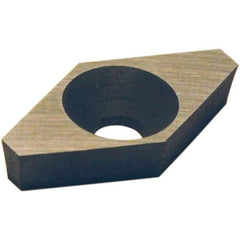 Tool-Flo - Trapezoid Threading Shim Seat for Indexables - Carbide, 0.187" Thick, TF Shim Style, Neutral Rake, Right Hand Cut - Eagle Tool & Supply