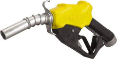 Tuthill - 30 GPM, Gasoline, Kerosene & Diesel Fuel 1" Auto Nozzle with Hook - 1" Inlet, 1" Outlet - Eagle Tool & Supply