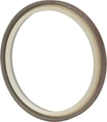 Value Collection - 3" Inside Diam x 3-1/2" Outside Diam Can Wiper - 1/3" High, Metal & Urethane - Eagle Tool & Supply