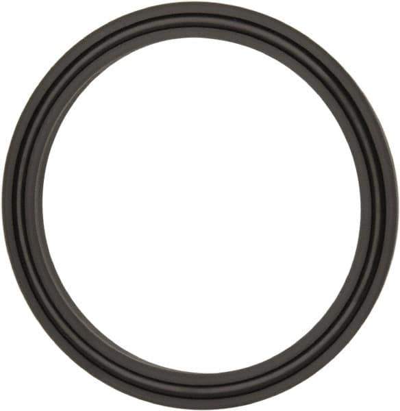 Value Collection - 4" Inside Diam x 4-3/4" Outside Diam Lip Seal - Standard - 3/8" High, Polyurethane - Eagle Tool & Supply