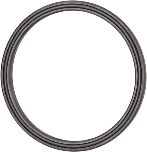 Value Collection - 3-3/4" Inside Diam x 4-1/8" Outside Diam Lip Seal Type B - 3/8" High, Polyurethane - Eagle Tool & Supply