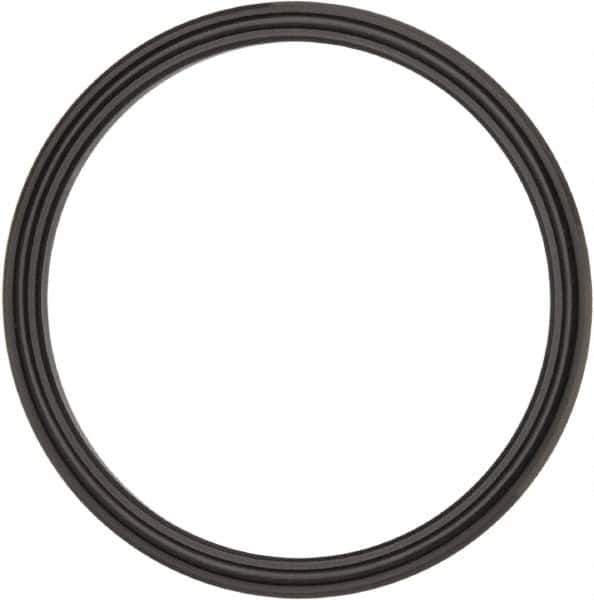 Value Collection - 4" Inside Diam x 4-1/2" Outside Diam Lip Seal Type B - 3/8" High, Polyurethane - Eagle Tool & Supply