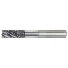3/4x3/4x1-1/2x5-1/2 .030R 5FL Carbide End Mill-Weldon Shank-AlTiN - Eagle Tool & Supply