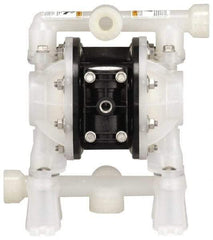 ARO/Ingersoll-Rand - 1/2" NPT, Nonmetallic, Air Operated Diaphragm Pump - PTFE Diaphragm, Kynar Housing - Eagle Tool & Supply