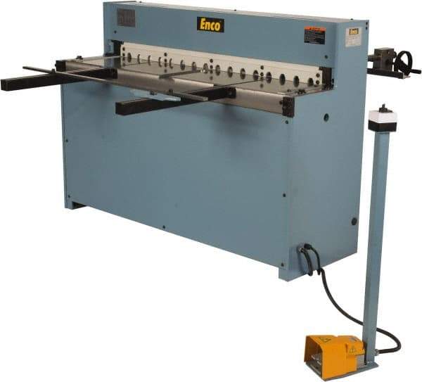 Enco - Floor Shears Power Type: Hydraulic Blade Length (Inch): 52 - Eagle Tool & Supply
