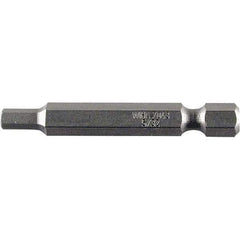 Wiha - 0.093" Power Bit - 1/4" Drive, 2" OAL - Eagle Tool & Supply