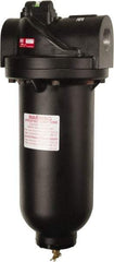 ARO/Ingersoll-Rand - 1" Port, 19.07" High x 7.76" Wide Super Duty Filter with Metal Bowl, Manual Drain - 323 SCFM, 300 Max psi, 150°F Max Temp, Modular Connection, 11.5 oz Bowl Capacity - Eagle Tool & Supply