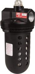 ARO/Ingersoll-Rand - 1 1/2" NPT, 150 Max psi Super Duty Modular Lubricator - Polycarbonate Bowl, Zinc Body, 927 CFM, 125°F Max Temp, 5-1/2" Long x 5" Wide x 11.60" High - Eagle Tool & Supply