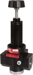 ARO/Ingersoll-Rand - 1 NPT Port, 500 CFM, Zinc Body Super-Duty Regulator - 0 to 125 psi Range, 300 Max psi Supply Pressure, 1/4" Gauge Port Thread, 2.62" Wide x 10.31" High - Eagle Tool & Supply