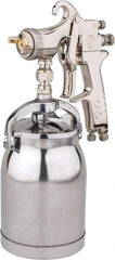 Value Collection - Pressure Feed High Volume/Low Pressure Paint Spray Gun - 32 oz Capacity, 15 to 28 psi, 7.7 to 12.4 CFM - Eagle Tool & Supply