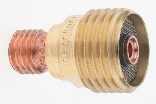 Weldcraft - TIG Torch Collets & Collet Bodies Type: Gas Lens Collet Body; Gas Lens Collet Bodies Size: 1/8 (Inch) - Eagle Tool & Supply