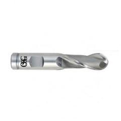 1/8" Dia. - 2-5/16" OAL - VC10-Ball End HP End Mill-2 FL - Eagle Tool & Supply