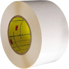 3M - 2" x 36 Yd Rubber Adhesive Double Sided Tape - HDPE Liner, Series 9579 - Eagle Tool & Supply