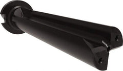 Allied Machine and Engineering - 11" Max Drill Depth, 4.5xD, 2.2" Diam, Indexable Insert Drill - 2 Inserts, CAT50 Taper Shank - Eagle Tool & Supply