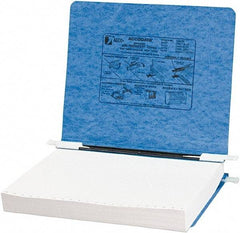 ACCO - 8-1/2 x 11", Holds up to 6" of Unburst Sheets, Light Blue, Data Binders - 11 Point Stock - Eagle Tool & Supply