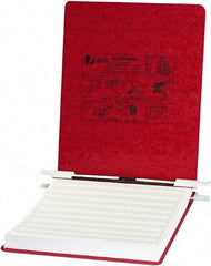 ACCO - 9-1/2 x 11", Holds up to 6" of Unburst Sheets, Executive Red, Data Binders - 11 Point Stock - Eagle Tool & Supply