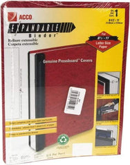 ACCO - 8-1/2 x 11", Letter Size, Blue, Data Binders - 11 Point Stock - Eagle Tool & Supply