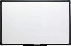 UNIVERSAL - 24" High x 36" Wide Erasable Melamine Marker Boards - Anodized Aluminum, 42-1/4" Deep, Includes Mounting Kit - Eagle Tool & Supply