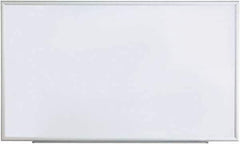 UNIVERSAL - 36" High x 60" Wide Erasable Melamine Marker Boards - Anodized Aluminum, 62.6" Deep, Includes Mounting Kit - Eagle Tool & Supply