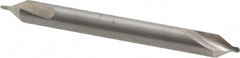 Cleveland - #0 Plain Cut 60° Incl Angle High Speed Steel Combo Drill & Countersink - Eagle Tool & Supply