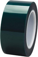 3M - 2" x 72 Yds, Green Polyester Film Masking Tape - Series 8992, 3.2 mil Thick, 37 Lb/Inch Tensile Strength - Eagle Tool & Supply