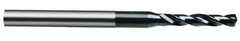 0.7mm Dia-Carbide Micro 4XD Drill-140Â° Point-Bright - Eagle Tool & Supply