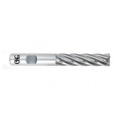 1 x 1 x 4 x 6-1/2 4Fl  Square VC10 End Mill - Bright - Eagle Tool & Supply