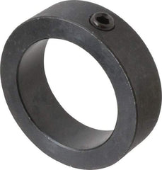 Climax Metal Products - 2-1/2" Bore, Steel, Set Screw Shaft Collar - 3-1/2" Outside Diam, 1" Wide - Eagle Tool & Supply
